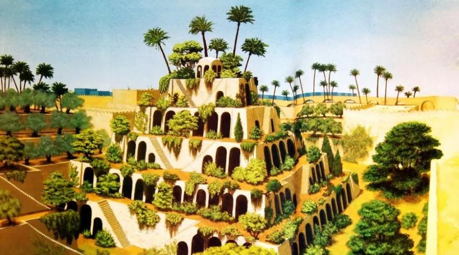 Одно из 7 чудес света висячие сады в вавилоне. Семь чудес света: Висячие сады Семирамиды. Загадки Висячих садов Семирамиды